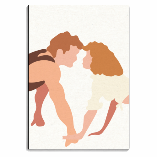 Dirty Dancing Landscape - personalised A4, A5, A6 notebook by Move Studio