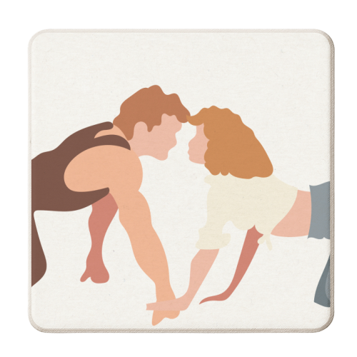 Dirty Dancing Landscape - personalised beer coaster by Move Studio