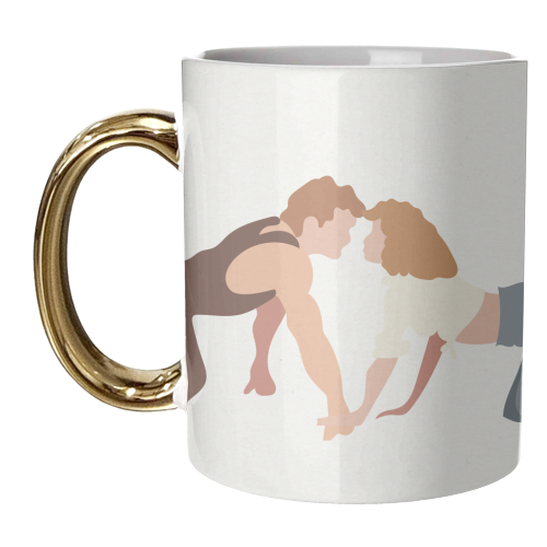 Dirty Dancing Landscape - unique mug by Move Studio