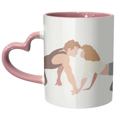 Dirty Dancing Landscape - unique mug by Move Studio