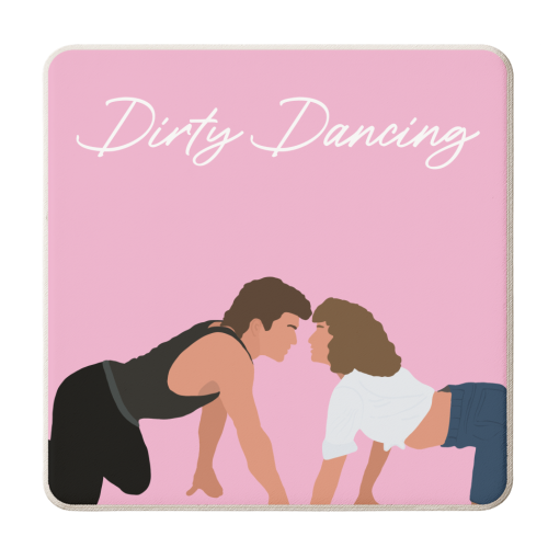 Dirty Dancing - personalised beer coaster by Rock and Rose Creative