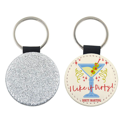 Dirty Martini - keyring by Claire Atwood