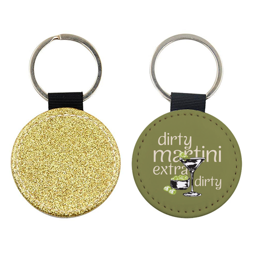 Dirty Martini Vintage - keyring by EZbie