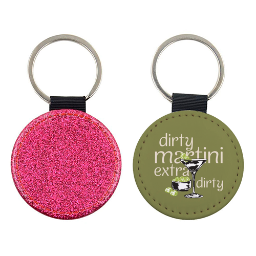 Dirty Martini Vintage - keyring by EZbie
