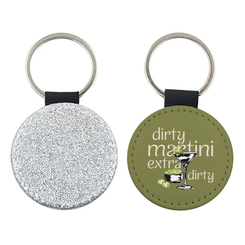 Dirty Martini Vintage - keyring by EZbie