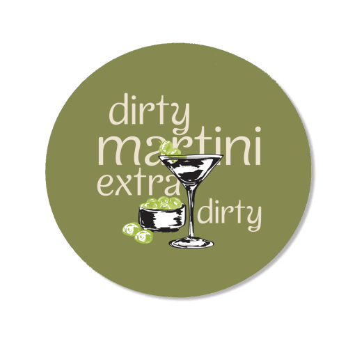 Dirty Martini Vintage - Magnet by EZbie