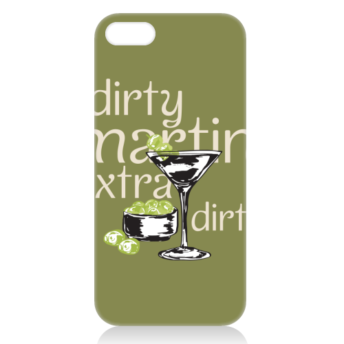Dirty Martini Vintage - unique phone case by EZbie