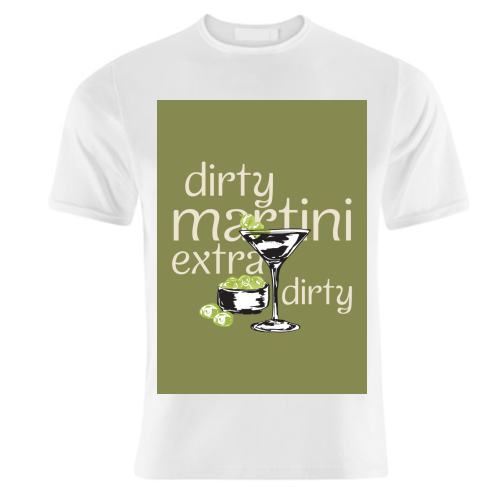Dirty Martini Vintage - unique t shirt by EZbie
