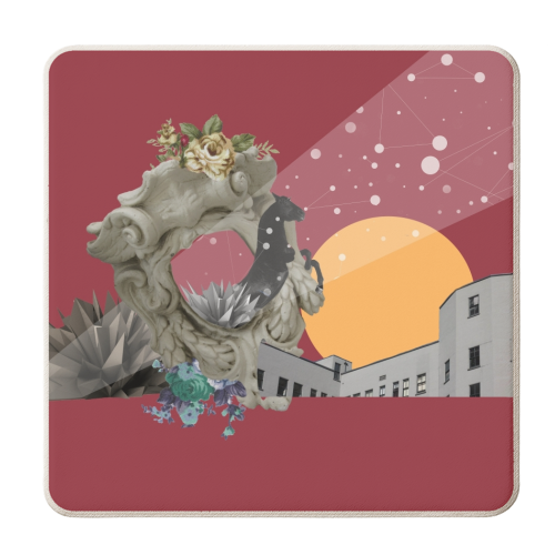 Disaster - personalised beer coaster by ijoiskandar