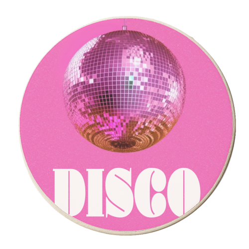 Disco Ball - personalised beer coaster by Move Studio