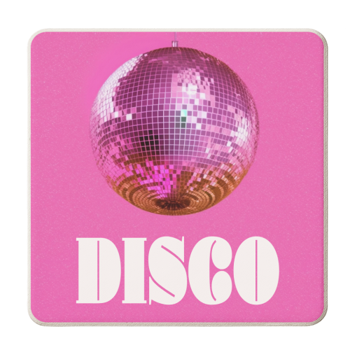 Disco Ball - personalised beer coaster by Move Studio