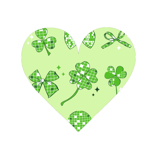 Disco Clover Magic - Magnet by EZbie