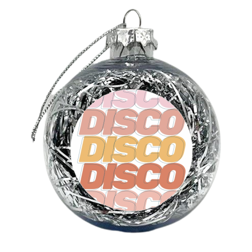 Disco Disco - xmas bauble by The Native State