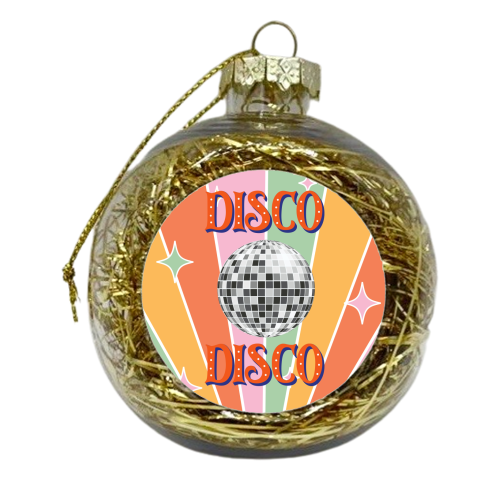 Disco Disco - xmas bauble by Lilly Rose