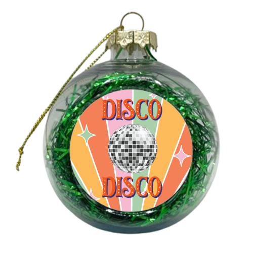 Disco Disco - xmas bauble by Lilly Rose