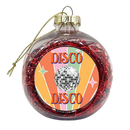 Disco Disco - xmas bauble by Lilly Rose
