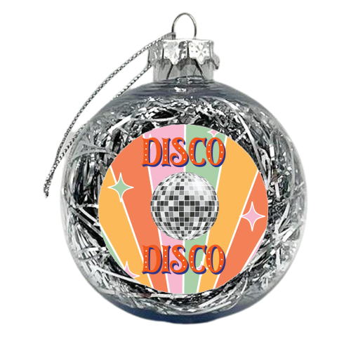 Disco Disco - xmas bauble by Lilly Rose