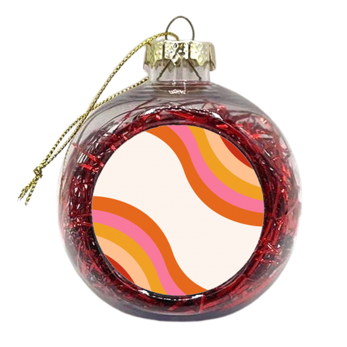 Disco Fever - xmas bauble by Dominique Benedict