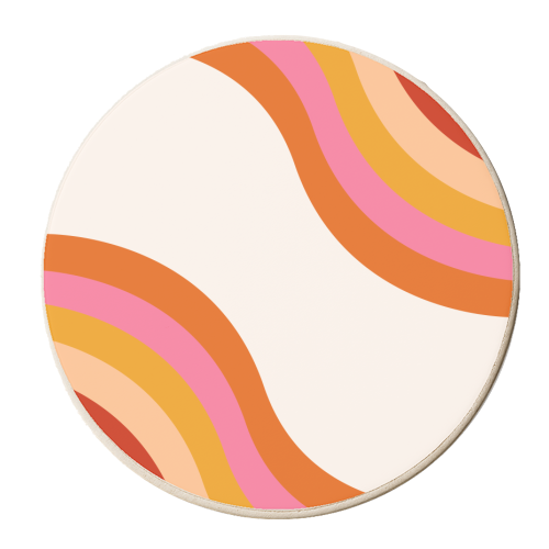 Disco Fever - personalised beer coaster by Dominique Benedict