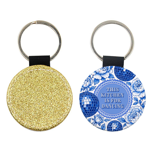 Disco Kitchen - keyring by Lilly Rose