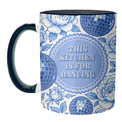 Disco Kitchen - unique mug by Lilly Rose