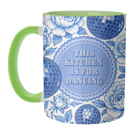 Disco Kitchen - unique mug by Lilly Rose