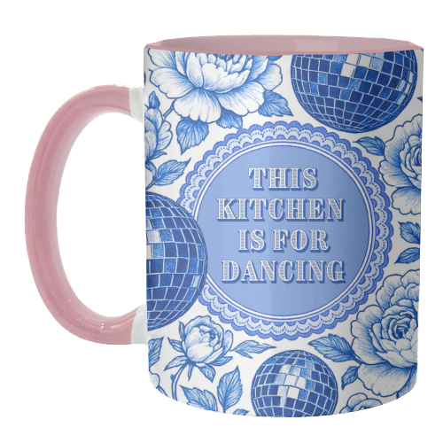 Disco Kitchen - unique mug by Lilly Rose