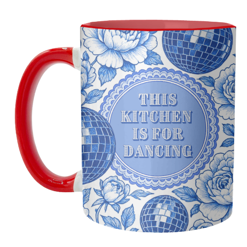 Disco Kitchen - unique mug by Lilly Rose