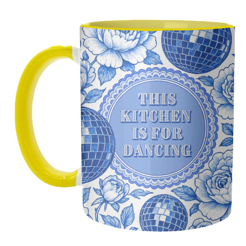 Disco Kitchen - unique mug by Lilly Rose