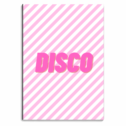 Disco - personalised A4, A5, A6 notebook by Proper Job Studio