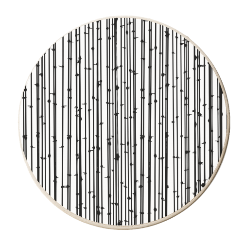 Distraction - personalised beer coaster by Uma Prabhakar Gokhale