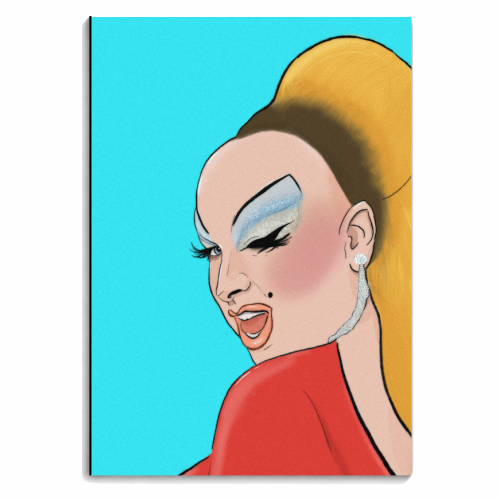 DIVINE - personalised A4, A5, A6 notebook by The Queer Store