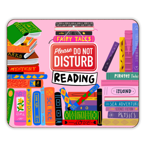 Do Not Disturb - Reading - designer placemat by Lilly Rose