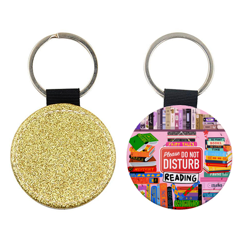 Do Not Disturb - Reading - keyring by Lilly Rose