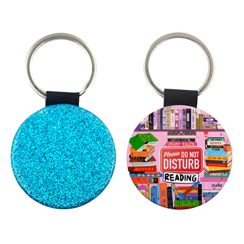 Do Not Disturb - Reading - keyring by Lilly Rose
