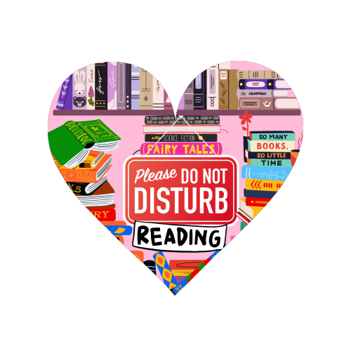 Do Not Disturb - Reading - Magnet by Lilly Rose