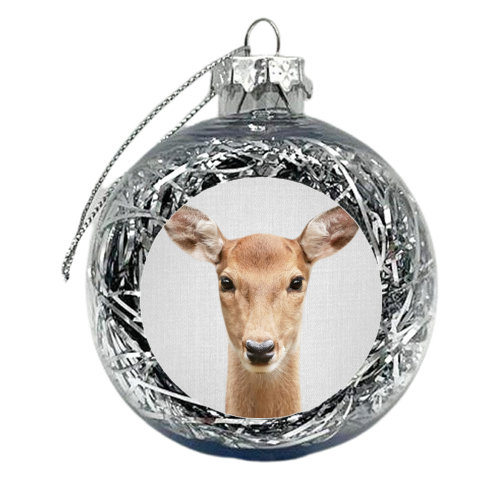 Doe - Colorful - xmas bauble by Gal Design