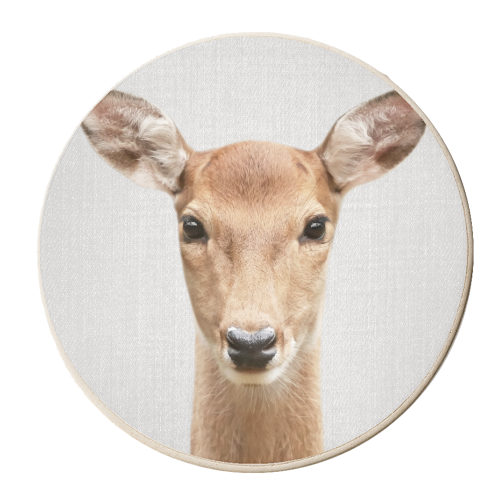 Doe - Colorful - personalised beer coaster by Gal Design