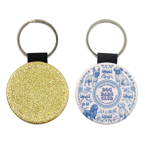 Dog Dads Club - keyring by Lilly Rose