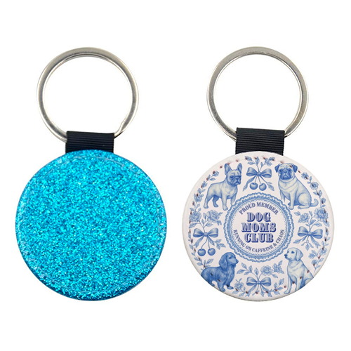 Dog Moms Club - For the Mom's - keyring by Lilly Rose