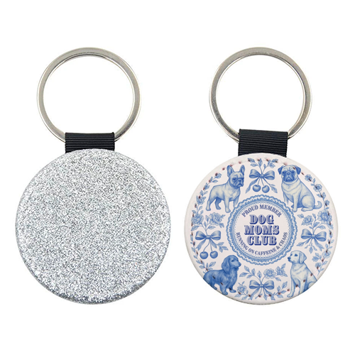 Dog Moms Club - For the Mom's - keyring by Lilly Rose