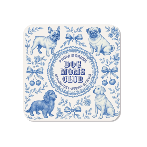 Dog Moms Club - For the Mom's - Magnet by Lilly Rose