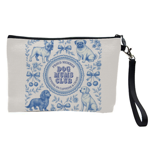 Dog Mums Club - pretty makeup bag by Lilly Rose