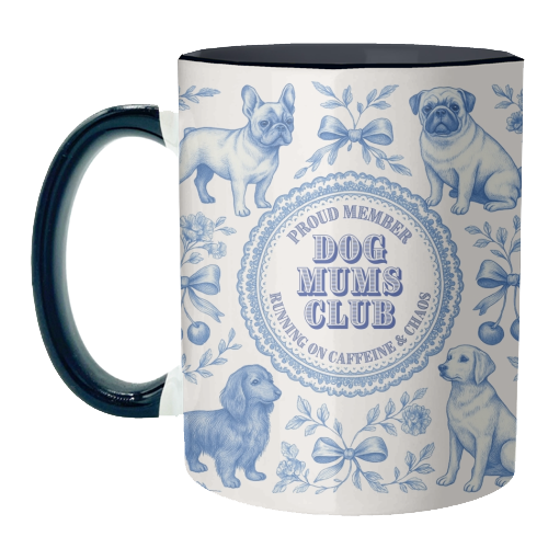 Dog Mums Club - unique mug by Lilly Rose