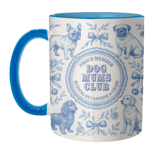 Dog Mums Club - unique mug by Lilly Rose