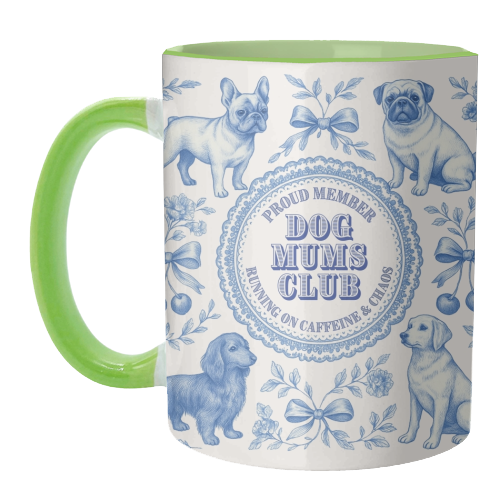 Dog Mums Club - unique mug by Lilly Rose