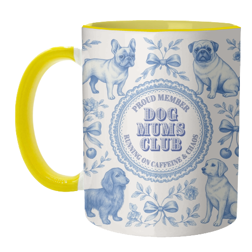 Dog Mums Club - unique mug by Lilly Rose