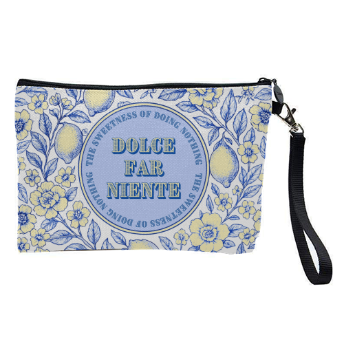Dolce far niente - pretty makeup bag by Lilly Rose