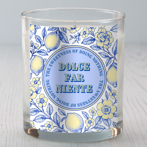 Dolce far niente - scented candle by Lilly Rose