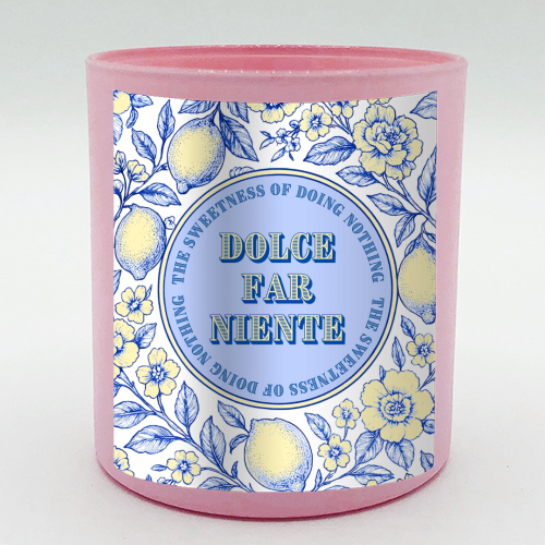 Dolce far niente - scented candle by Lilly Rose
